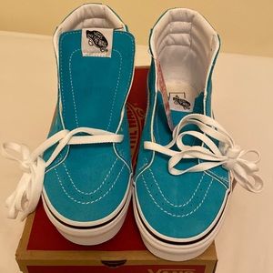 Sk8-Hi Blue/True White Vans